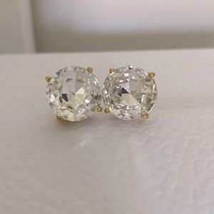 Kate spade Gumdrop studs round clear